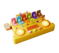 Musicaux pour - Ensemble d'instruments éducatifs Piano Drum Bus | musicaux d'apprentissage pour d'âge préscolaire Garçons Filles Anniversaire Noël Voyage Jouet sonore