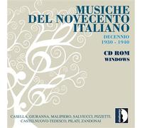 Musiche del Novecento italiano: decennio 1930-40