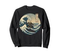 Musicien classique JS Bach Ukiyo-e Surf Sweatshirt