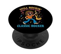 Musicien Classique pour Amateurs de Musique Rock années 1970 1980 1990 pour Homme PopSockets PopGrip Adhésif