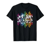 Musicien Compositeur de chansons T-Shirt Graphique avec Valeur, Homme, Noir, S