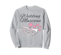 Musicien de mariage, joueur de cornet à pistons Sweatshirt