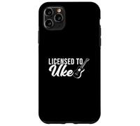 Musicien de ukulélé Amusant sous Licence pour Un Joueur de ukulélé Coque pour iPhone 11 Pro Max