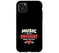 Musicien Humour Guitare Player Identité Musique Lifestyle Band Coque pour iPhone 11 Pro Max
