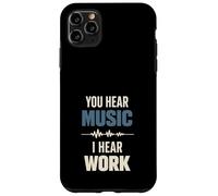 Musicien Humour Guitare Player Identité Musique Lifestyle Band Coque pour iPhone 11 Pro Max