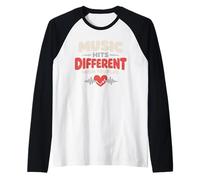 Musicien Humour Guitare Player Identité Musique Lifestyle Band Manche Raglan