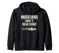 Musicien Humour Guitare Player Identité Musique Lifestyle Band Sweat à Capuche