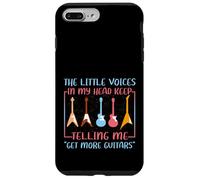 Musicien Humour Little Voices Tell Me Get More Guitars Coque pour iPhone 7 Plus/8 Plus