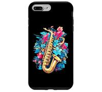 Musicien inspiré du Jazz Amateur de Saxophone Coque pour iPhone 7 Plus/8 Plus