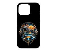 Musicien & Musique e Violon DJ Disque Écouteurs Coque pour iPhone 16 Pro