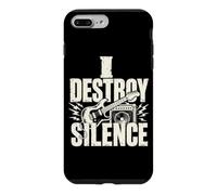 Musicien Rock Guitar Destroy Silence Coque pour iPhone 7 Plus/8 Plus