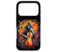 Musicien violoncelliste Joueur de Violoncelle Violoncelle Coque pour iPhone 17 Pro