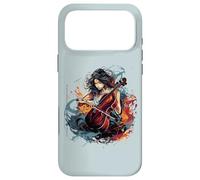 Musicien violoncelliste Joueur de Violoncelle Violoncelle Coque pour iPhone 17 Pro Max