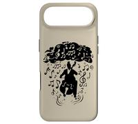Musicien violoncelliste Pluie-Musique-Notes Violoncelle Coque pour iPhone Air