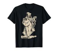 Musicienne Morte Musicien Mort Vintage Luthiste T-Shirt