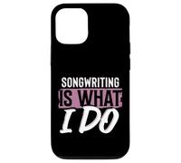 Musiciens et Amateurs de Musique Écrivain de Paroles Coque pour iPhone 12/12 Pro