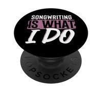 Musiciens et Amateurs de Musique Écrivain de Paroles PopSockets PopGrip Adhésif