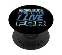 Musiciens et Amateurs de Musique Écrivain de Paroles PopSockets PopGrip Adhésif