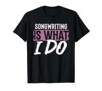 Musiciens et amateurs de musique Écrivain de paroles T-Shirt
