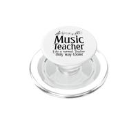 Musiciens Qui Aiment enseigner aux étudiants en Musique PopSockets PopGrip pour MagSafe