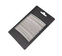 Musiclily 2,9mm Frettes de Guitare en Acier Inoxydable Jumbo 24 Frettes pour Guitare électrique Strat Tele LP SG et Basse, Chrome