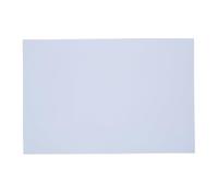 Musiclily 290x430mm Plaque Pickguard Plaque de Protection Matériel pour Guitare électrique Strat Tele ou Basse, 1 pli Blanc