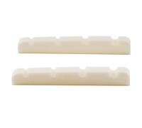 Musiclily 38mm Sillet Basse en Os Bone Nuts Base Plate pour 4 Cordes Precision/Jazz Bass,38x3,5x5mm(2 Pièces)