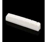 Musiclily 43mm Sillet Guitare en Os Bone Nuts Base Plate pour Guitare électrique type Les Paul SG, 43x6x8,5mm(2 Pièces)