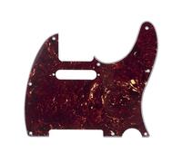 Musiclily 8 trous Tele guitare Pickguard Scratch Plate pour Fender USAMexican American Standard Telecaster Modern 4Ply Vintage Tor
