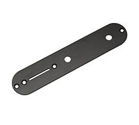 Musiclily Basic 32mm Plaque de Contrôle TL de Acier Noir | pour Guitare électrique Squier Tele