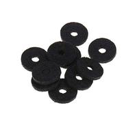 Musiclily Basic Guitare Rondelle Feutres Attache Courroie Felt Washers,Noir(20 Pièces)