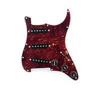 Musiclily Basic ST-SSS Pré-câblée Loaded Pickguard 4 plis Tortoise Shell