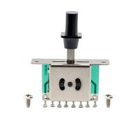 Musiclily Métrique Sélecteur 3 Positions Switch pour Guitare électrique Fender Strat Tele,Chrome