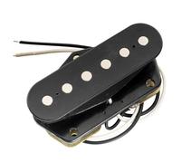 Musiclily Micro chevalet à simple bobinage pour guitare électrique type Telecaster, Noir