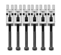 Musiclily Pro 10,8mm Pontet Lot de 6 pour Série Original/Speical Style Floyd Rose Chevalet Trémolo à Double Locking, Chrome