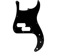 Musiclily Pro 10 Trous P Bass Pickguard Plaque de Protection 1plis Noir | pour MIJ Fender Japan Precision Bass 4-Corde