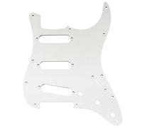 Musiclily Pro 11 Trous Aluminium Anodisé SSS ST Pickguard Couleur Original | pour Guitare électrique Fender Strat Standard US / Mexique