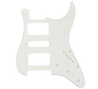 Musiclily Pro 11 Trous HSH Pickguard ST pour Guitare électrique Fender USA/Mexique Standard Strat Style Moderne, 3 plis Parchemin
