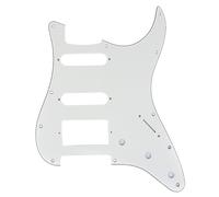 Musiclily Pro 11 Trous HSS ST Pickguard Style Moderne 3 plis Aged White | pour Guitare électrique American Strat