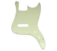 Musiclily Pro 11 Trous Pickguard Basse pour Squier Sonic Bronco Bass, 3 plis Mint Green