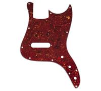 Musiclily Pro 11 Trous Pickguard Basse pour Squier Sonic Bronco Bass, 4 plis Vintage Tortoise