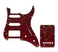 Musiclily Pro 11 Trous Set Pickguard et Plaque Arrière pour Guitare électrique Yamaha PAC012 HSS, 4 plis Vintage Tortoise