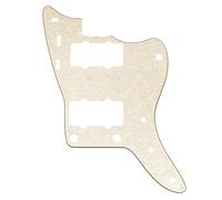 Musiclily Pro 13 Trous 65 60s Pickguard Vintage 4 plis Aged White Pearl