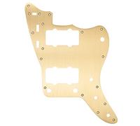 Musiclily Pro 13 Trous Aluminium Anodisé JM Pickguard Plaque Doré | pour Guitare électrique type Jazzmaster Vintage 60s