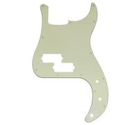 Musiclily Pro 13 Trous Pickguard Basse pour Squier Sonic Precision Bass, 3 plis Mint Green