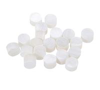 Musiclily Pro 3mm Naturel Perle de Nacre Repères de Touches Inlay Dots de Guitare, White Pearl(Set de 20)