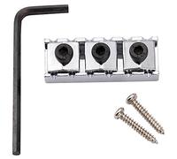 Musiclily Pro 43mm Sillet de Tête Bloquant Cordes R3 Locking Nut Chrome