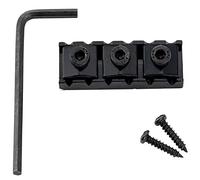 Musiclily Pro 43mm Sillet de Tête Bloquant Cordes R3 Locking Nut Noir