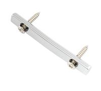 Musiclily Pro 48mm FR Style Guide Cordes Guitare en Laiton String Retainer Bar pour Floyd Rose Double Locking Tremolo System, Chrome