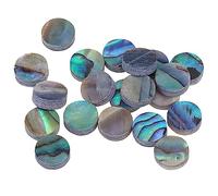 Musiclily Pro 6,35mm 20 Repères de Touches Nacre d'Abalone Paua Naturelle